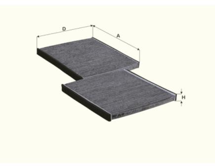 FIL Innenraumfilterelement HCK7201 