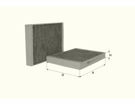 FIL Innenraumfilterelement HCK7231 