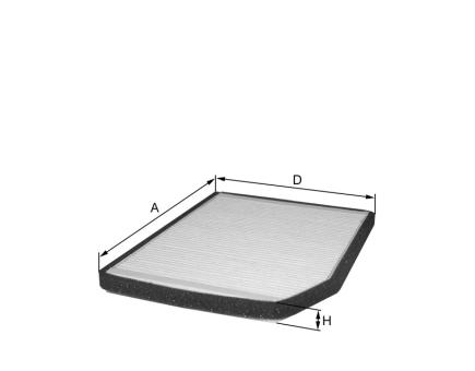 FIL Innenraumfilterelement HCK7254 