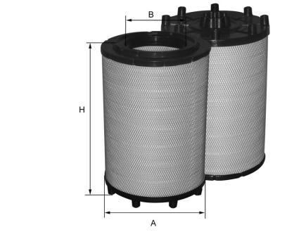 FIL Luftfilterelement HP2666 