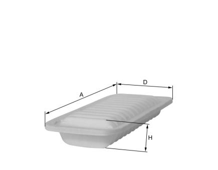 FIL Luftfilterelement HP5079 