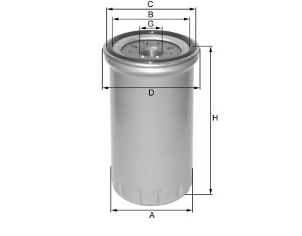 FIL Ölfilter SpinOn ZP587 