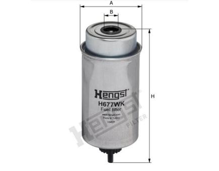Hengst Kraftstofffilter SpinOn H677WK 