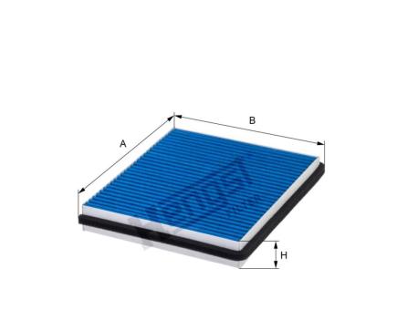 Hengst Innenraumfilterelement (biofunktional) E2962LB 