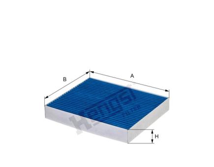 Hengst Innenraumfilterelement (biofunktional) E3992LB 