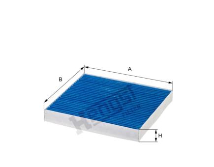 Hengst Innenraumfilterelement (biofunktional) E4961LB 