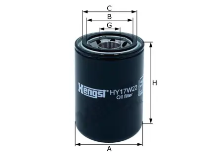 Hengst Ölfilter SpinOn HY17W22
