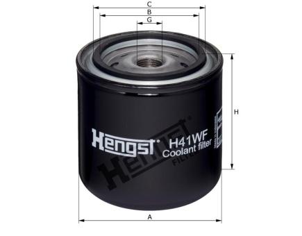 Hengst Kühlflüssigkeitsfilter SpinOn H41WF 