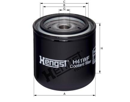 Hengst Kühlflüssigkeitsfilter SpinOn H41WF