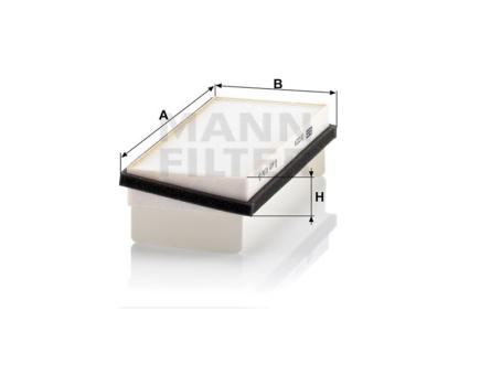 Mann + Hummel Innenraumfilterelement CU 2224-2 