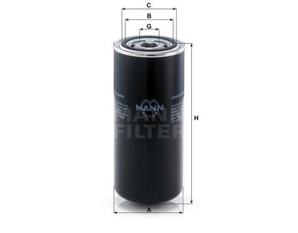 Mann + Hummel Wechselfilter SpinOn WD 962/8 