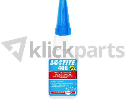 LOCTITE 406 Sofortklebstoff Cyanacrylat 1K