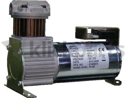 Kompressor ölfrei | 12V | 34 l/min | 8 bar | ohne Kessel 