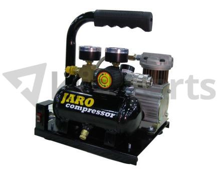 Kompressor ölfrei | 12V | 34 l/min | 8 bar | Kessel 0,5 Liter 