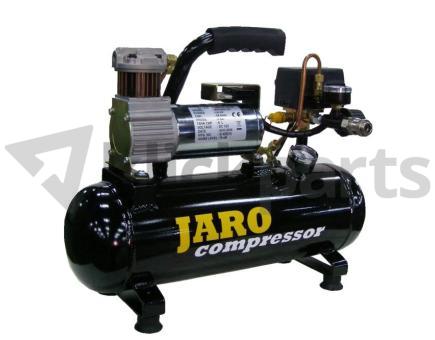 Kompressor ölfrei | 12V | 34 l/min | 8 bar | Kessel 6 Liter 