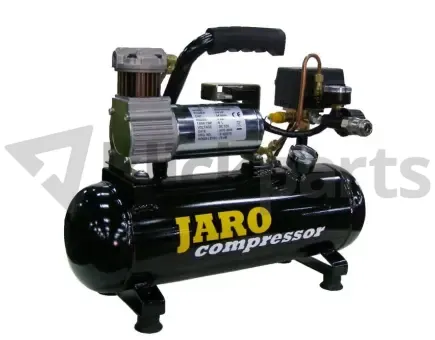 Kompressor ölfrei | 12V | 34 l/min | 8 bar | Kessel 6 Liter 