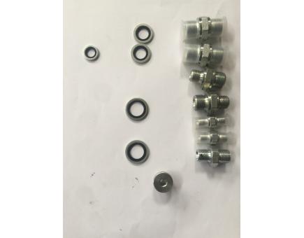 Mecatra Anschluss-Kit für Fahrmotor passend für Kubota KX018-4 