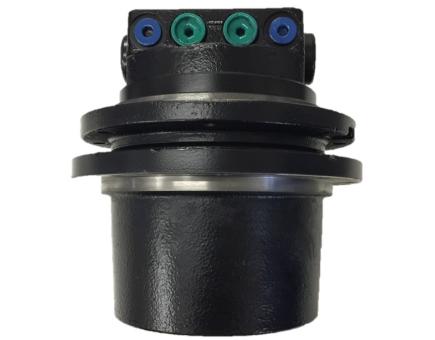 Mecatra Fahrmotor passend für Yanmar ViO15-2 | Vgl.-Nr. Yanmar 172183-73300 | inkl. Anschluss-Kit und Getriebeöl 