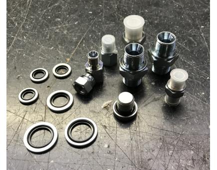 Mecatra Anschluss-Kit für Fahrmotor passend für Neuson 1902RD