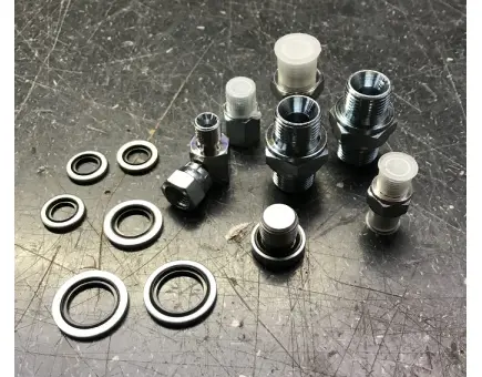 Mecatra Anschluss-Kit für Fahrmotor passend für Kubota KX71-2