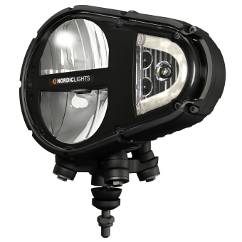 Nordic Lights SCULPTOR N6001 QD LED Frontscheinwerfer Rechte Fahrzeugseite | Befestigung an Scheinwerfer-Rückseite | oval | 7000 Lumen 
