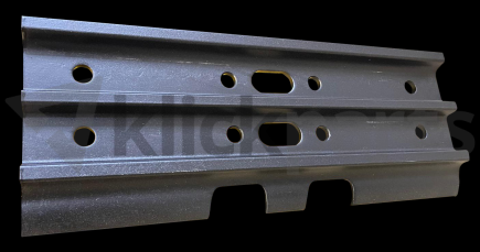 VemaTRACK 3-Steg Stahl-Bodenplatte vorgebohrt mit Schmutzloch, 500 mm breit 