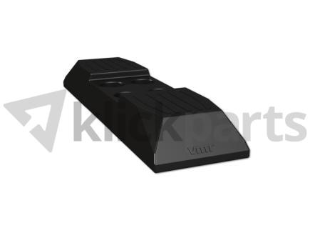 VemaTRACK Gummipad chain on 500 mm inkl. Schrauben und Muttern 