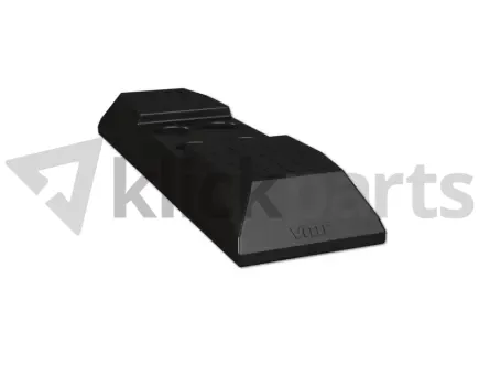 VemaTRACK Gummipad chain on 500 mm inkl. Schrauben und Muttern 