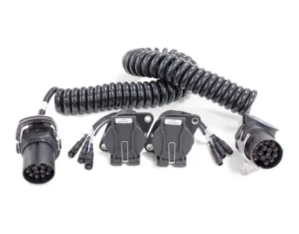 Brigade SK-15-05 Kabelsatz für Sattelauflieger und Deichselanhänger für Backeye360 BN360-200 mit 3 Kameras 