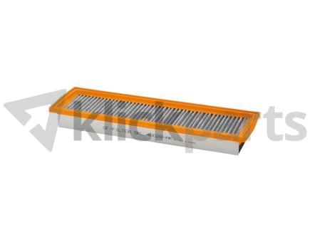 Kabinenluftfilter, aktivkohle SKL 46028-AK 
