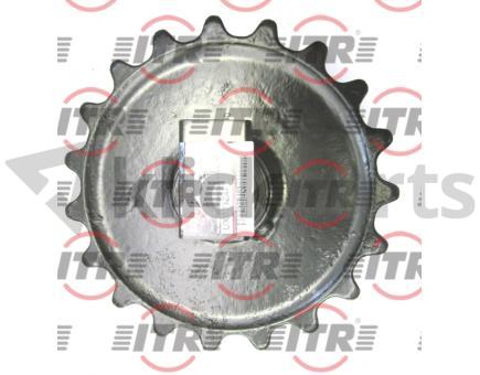 Idler with brackets 23 mm width 