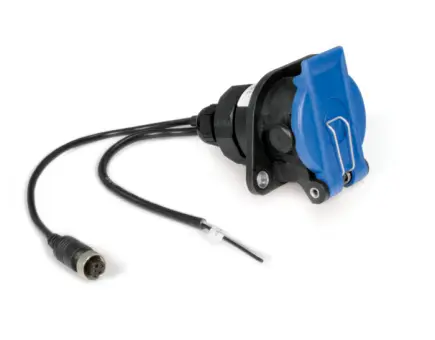 Brigade VSP-47ABS-C Spiralkabelverbindung Select 7-Pin ABS Buchse für kabinenseitigen Kameraanschluss 