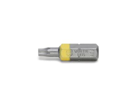 Würth Bit TX C 6,3 (1/4) TX15 GELB 5er Pack 