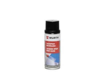 Würth Lackspray Nitroalkydal-Qualität Hochglanz