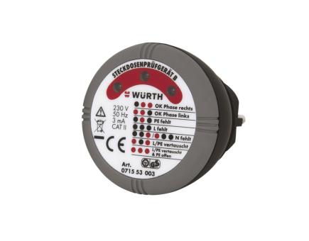 Würth Steckdosenprüfgerät B 230V/50HZ 