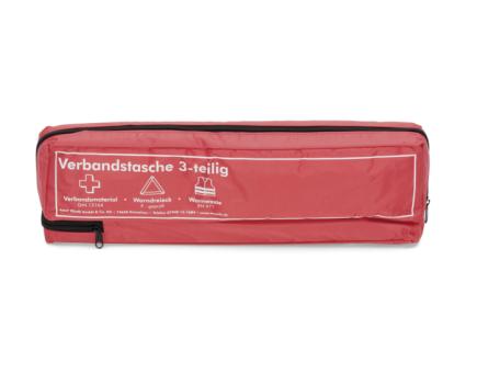 Würth Verbandtasche 3-teilig unbedruckt ROT 10er Pack 