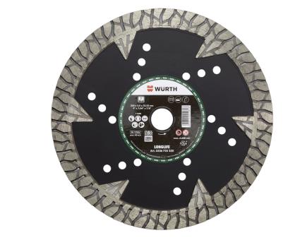Würth Diamond cutting disc LL GaLa D230 mm 