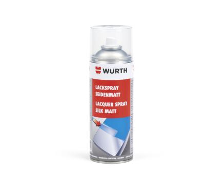 Würth Paint spray, nitro-alkydal quality, semi-gloss 