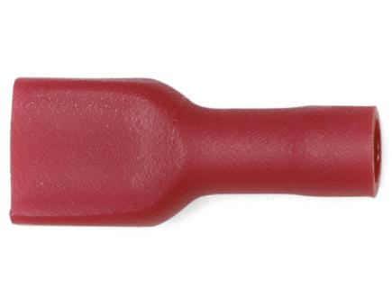 Würth Flachsteckhülse PVC-vollisoliert 2,8X0,8 100er Pack