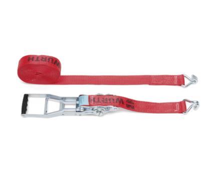 Würth Ratschenzurrgurt Doppelspitzhaken-Zug-/Langhebelratsche schwere Aus. 5 Tonnen Breite 50 mm Länge 10 m  