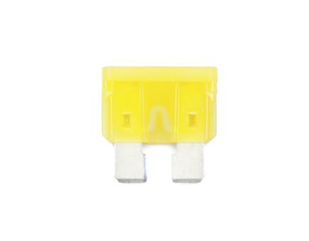 Würth Flachstecksicherung ATO Silver GELB 20A 25er Pack 