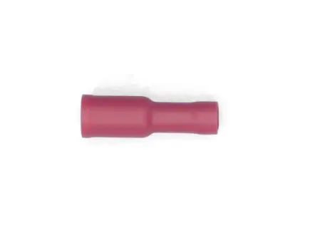 Würth Rundsteckhülse vollisoliert ROT D4 mm 0,5 1,0Q mm 100er Pack 