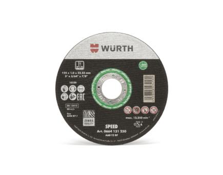 Würth Trennscheibe für Edelstahl Speed plus ST1,0 25er Pack 