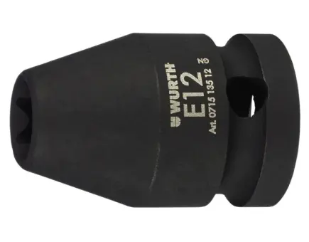 Würth 1/2 Zoll Kraft-Steckschlüssel Außen-TX E24 