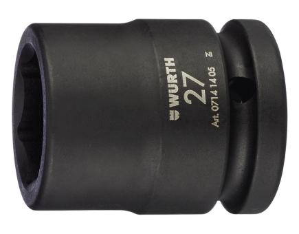 Würth 3/4 Zoll Kraft-Steckschlüssel metrisch 6-kant kurz SW21