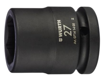 Würth 3/4 Zoll Kraft-Steckschlüssel metrisch 6-kant kurz SW22