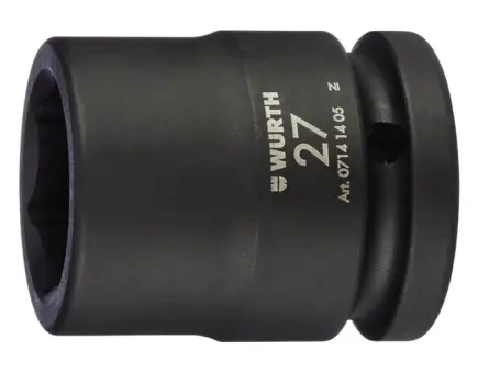 Würth 3/4 Zoll Kraft-Steckschlüssel metrisch 6-kant kurz SW17 