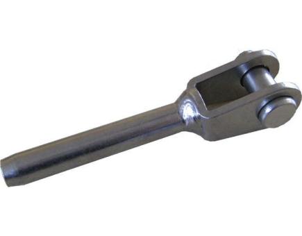 Würth ABS Gabelkopf eingepresst 1051AGABELKOPF GEPR. 6  mm 