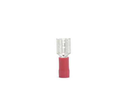 Würth Crimpkabelschuh Flachsteckhülse 100er Pack 