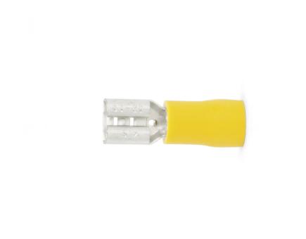 Würth Crimpkabelschuh Flachsteckhülse 100er Pack 